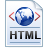 Regular Document Code HTML Icon
